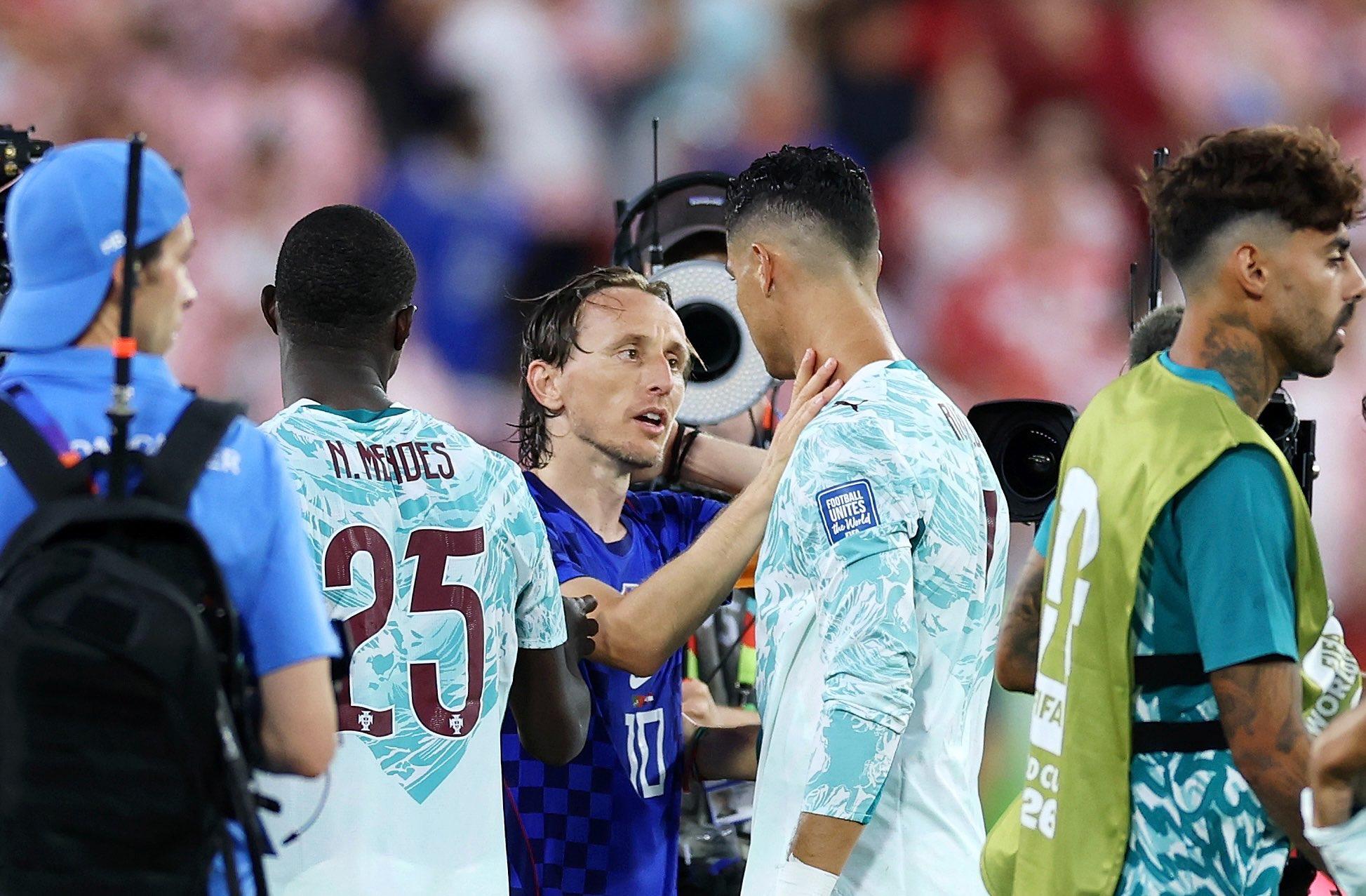 World Cup: What Cristiano Ronaldo told Luka Modric after Croatia’s defeat to Portugal