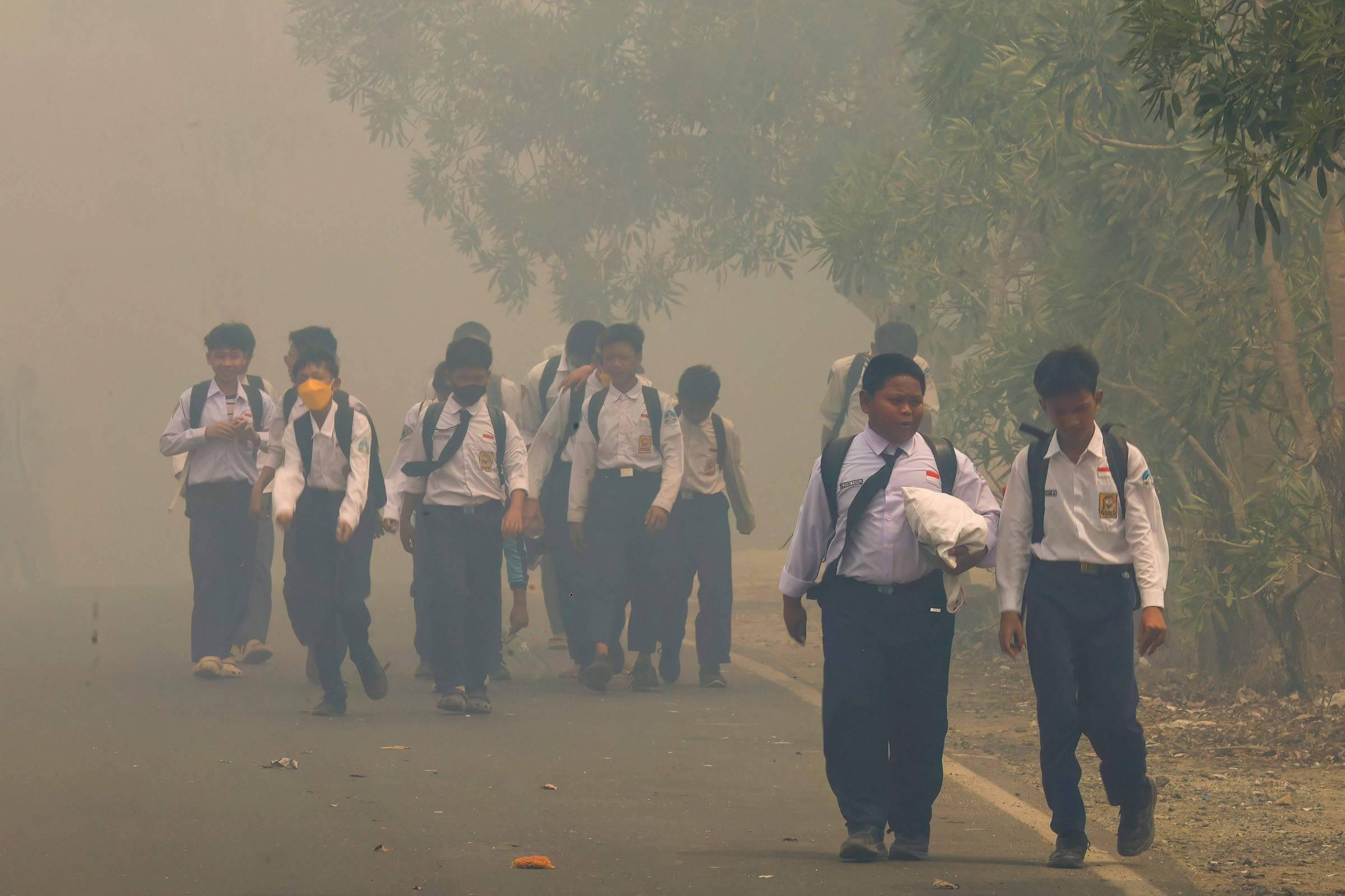 Pollution from fires killed 3,560 in Indonesia in September, says study