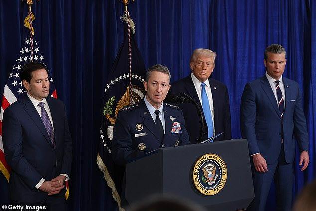 Trump reveals his war plan with Iran amid rumors of frustration with his top general