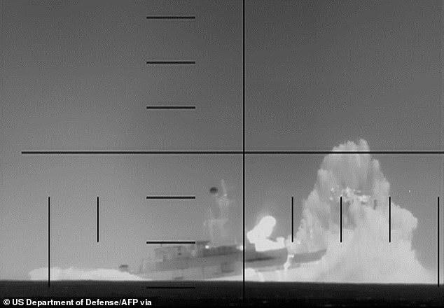 Ayatollah calls for 'Trump's blood' as Iran warns US will 'bitterly regret' torpedoing warship