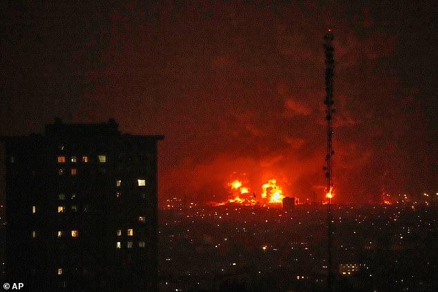 Hell on Earth: Red Crescent warns Tehran may be submerged by toxic rain that can cause chemical burns to skin and damage lungs after Israel strikes oil facilities