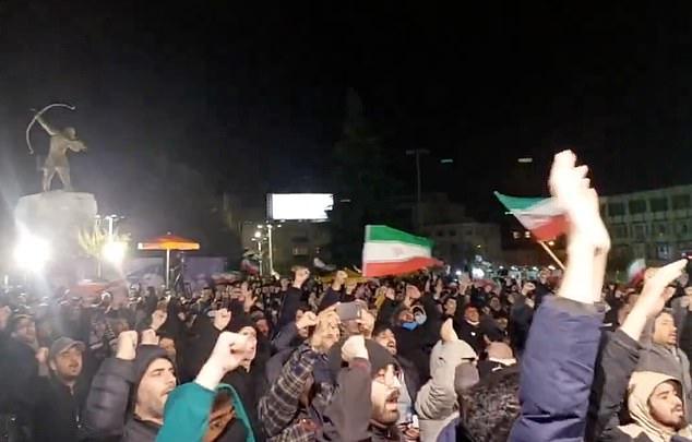 Moment defiant Iran hardliners rejoice as Khamenei's son is named new Supreme Leader - and vow to INCREASE missile attacks on 'infrastructure'