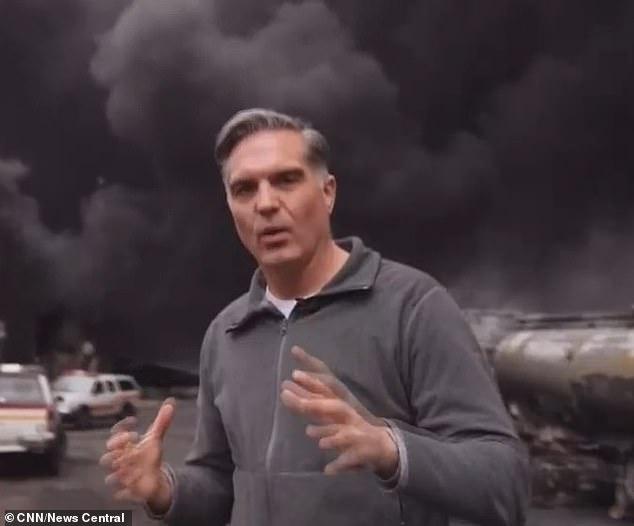 America's sole reporter in Iran describes 'apocalyptic scene' after oil facility strike