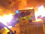 Is Tehran linked to ambulance blaze? Hunt for three firebombers who hit London service run by Jewish charity - as police warn of 'grave' threat