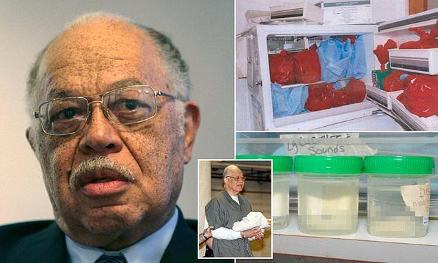 Abortion doctor who murdered 'whimpering' babies born alive at his backstreet clinic dies aged 85 while serving sentence