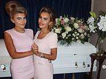 Influencer whose daughter killed herself after being tormented by Tattle Life trolls faces cruel backlash after posting coffin pictures from her teenager's funeral