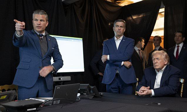 What Trump's inner circle really thought of plan to go to war with Iran: CIA 'dismissed regime-change plan as "farcical". JD Vance said "it's a bad idea". But Donald went with his instinct'