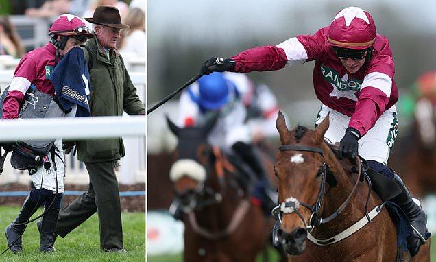Fury as jockey who rode horse to £67,000 victory before it was put down after breaking back following a fall at Grand National Festival AVOIDS punishment