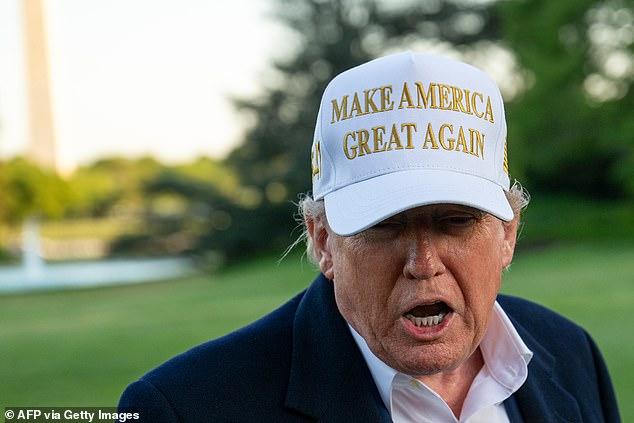 Trump breaks silence on shocking rape allegations against 'sleazebag' Eric Swalwell to the Daily Mail