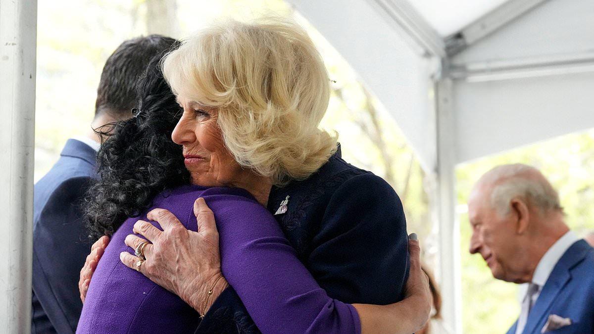 'My brother died on 9/11 so I asked the Queen for a hug. It's a real honour': King Charles and Camilla remember World Trade Centre bombing victims and meet their families as they visit memorial in New York on third day of historic state visit to the US