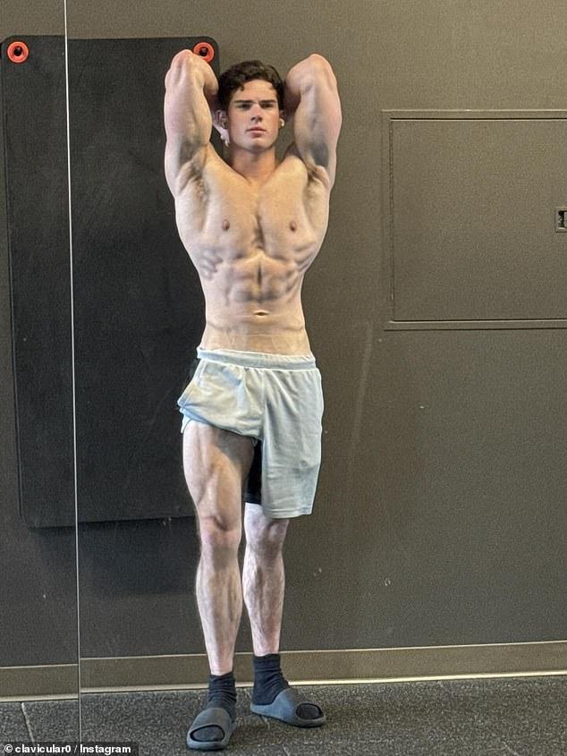 Looks-obsessed Irish schoolboys as young as 13 are turning to twisted online 'hardmaxxing' trend, where influencers use HAMMERS to 'bone-smash' their cheek bones and chins to enhance features they associate with masculinity
