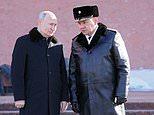 'Putin fears coup or assassination - with humiliated defence minister Sergei Shoigu a "potential actor" - and orders huge security boost'