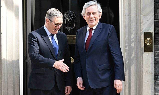 Gordon Brown handed top job by Keir Starmer as PM desperately tries to reset his premiership while chorus of Labour MPs demanding he set out resignation timetable surges