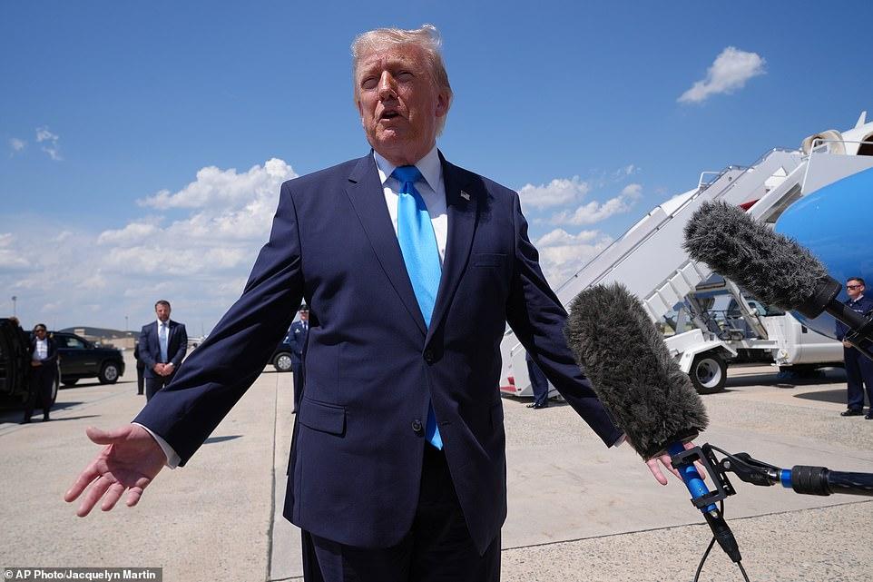 Trump claims talks to end conflict with Iran are in 'final stages'