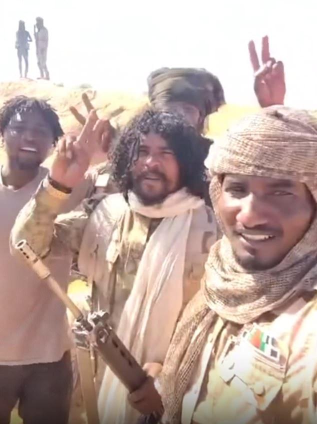 'Here is your holocaust. We burned them like a barbecue': Chilling footage reveals full extent of massacre overseen by 'Butcher of the Century' Sudanese warlord as his troops killed thousands