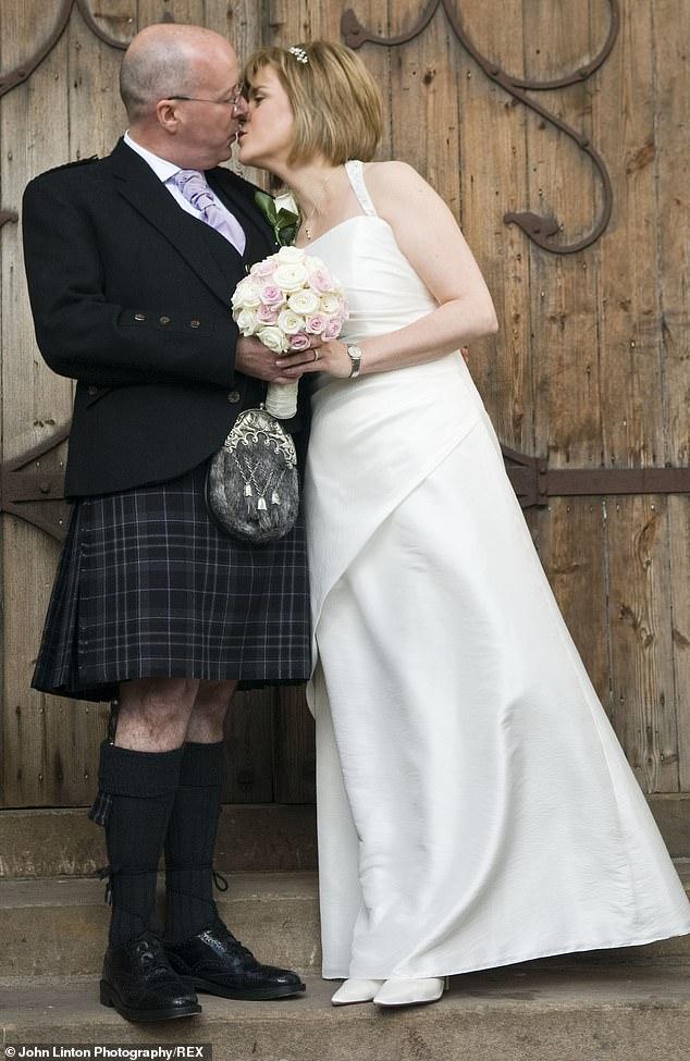 As rumours swirl about Peter Murrell's flamboyant tastes in soft furnishings and THAT £125,000 motorhome (parked on his mother's driveway), GUY ADAMS reveals inside story of Nicola Sturgeon's VERY unusual marriage...