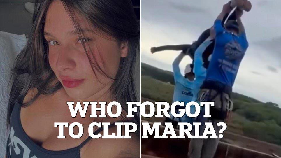 Nurse who rushed to botched bungee jumper's aid says girl was still ALIVE as her dying moments are revealed after being thrown from bridge with no rope