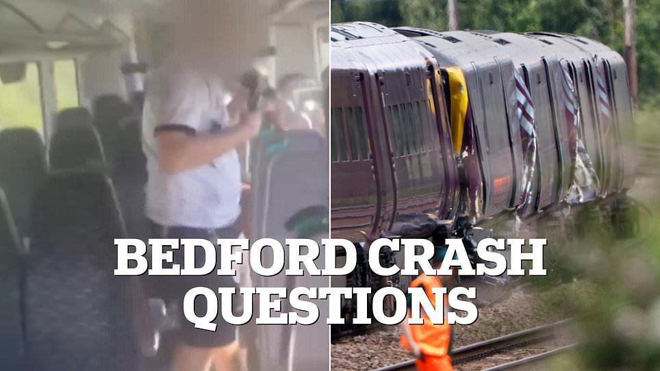 How did Bedford train crash happen? The unanswered questions about UK's worst train disaster in 20 years that has left one dead and 100 injured