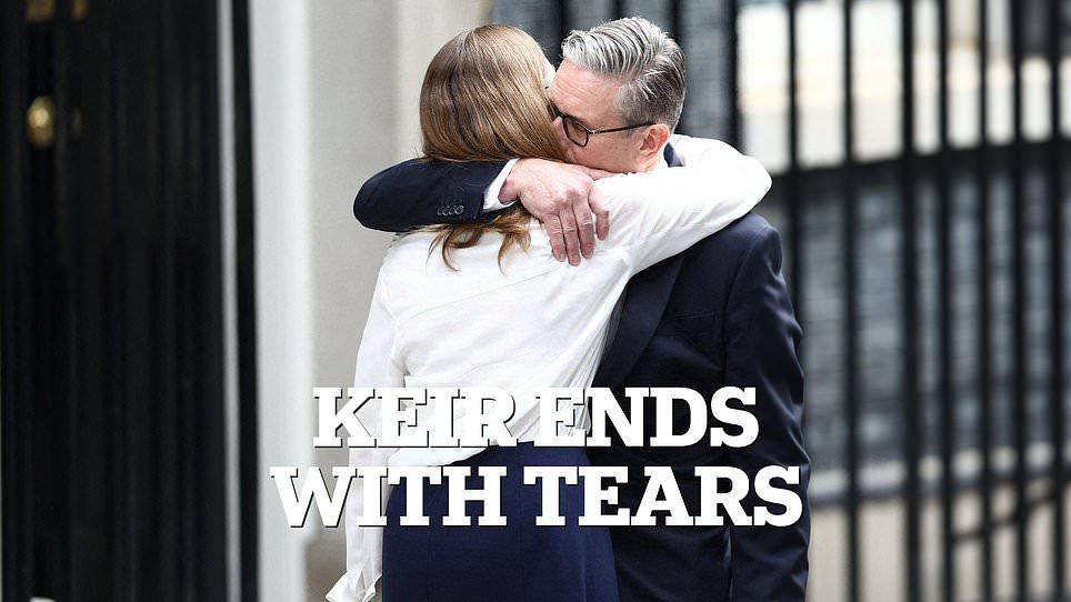 Keir Starmer cries as he quits No10 claiming a deluded list of 'achievements' - now Britain awaits its seventh PM in ten years