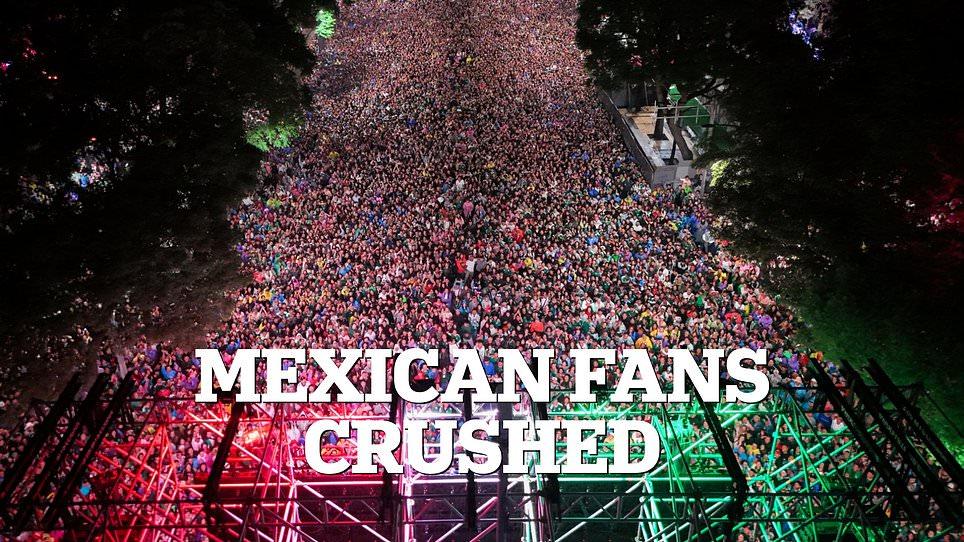 Two Mexican fans are crushed to death during huge celebration after host nation's last-32 World Cup win