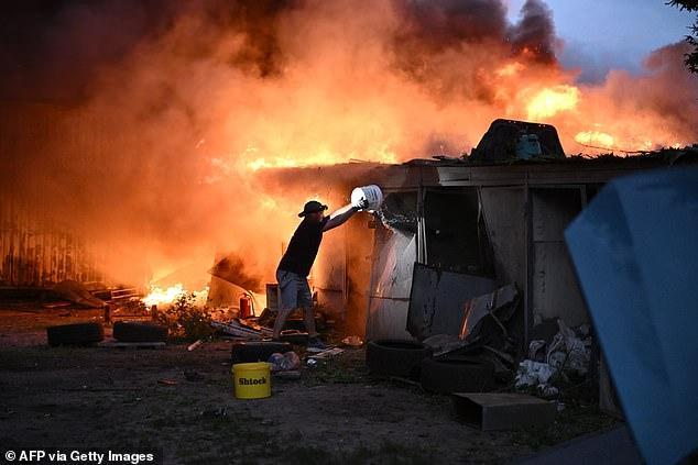 Putin unleashes hell on Kyiv with 'evil' drone strikes - as Trump threatens Nato over defence ahead of key alliance summit