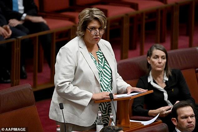 Liberal senator Kerrynne Liddle doubles down on claim Aussie died during Telstra outage - as she blasts Police Minister for questioning her 'integrity'