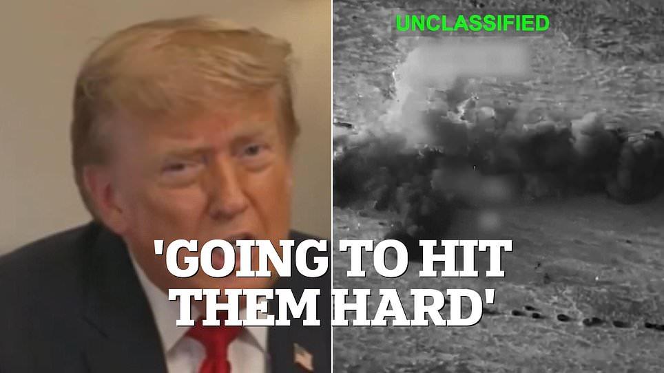 Trump outlines plan to destroy Iran's power plants and bridges next week as he warns bombing will continue until he says 'enough'