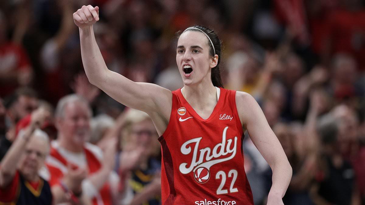 Caitlin Clark makes WNBA history with sensational display for Indiana Fever... in wake of on-court meltdown and punch drama