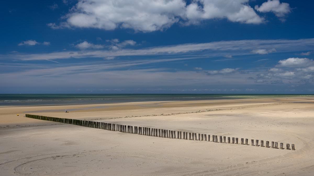 British police hunt small boat migrants who crossed Channel after man in his 20s was 'murdered' on French beach