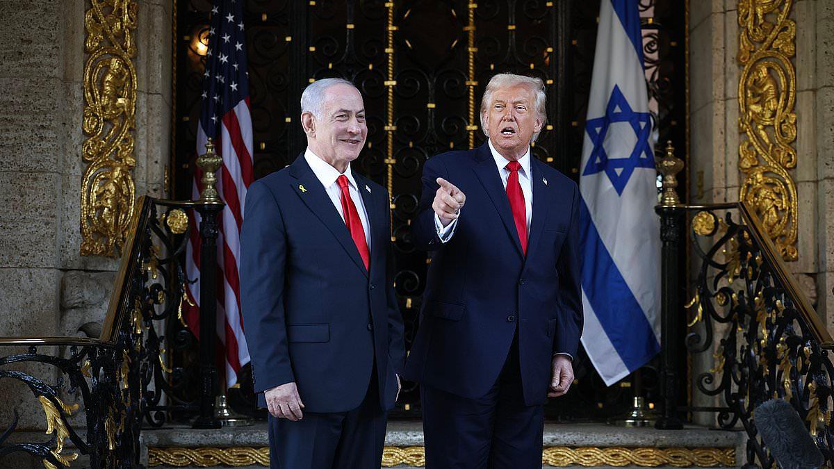 Trump issues blunt warning to Netanyahu before face-to-face showdown as he prepares to hand Israel's top rival a terrifying weapon