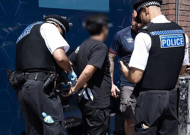 Every crook's worst nightmare: You're free as a bird. Then suddenly you're being handcuffed. That's what happened to 7 suspects when the Met set up its new Live Facial Recognition cameras... and the Mail was there to record it