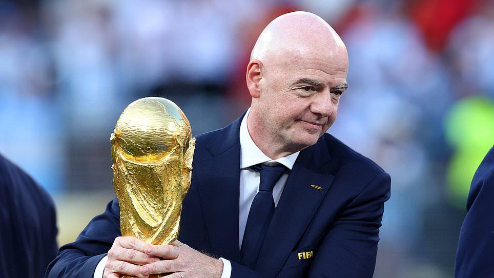 Humiliated FIFA president Gianni Infantino admits defeat in controversial plot to sell the World Cup in embarrassing U-turn - now he is in a fight to save his job