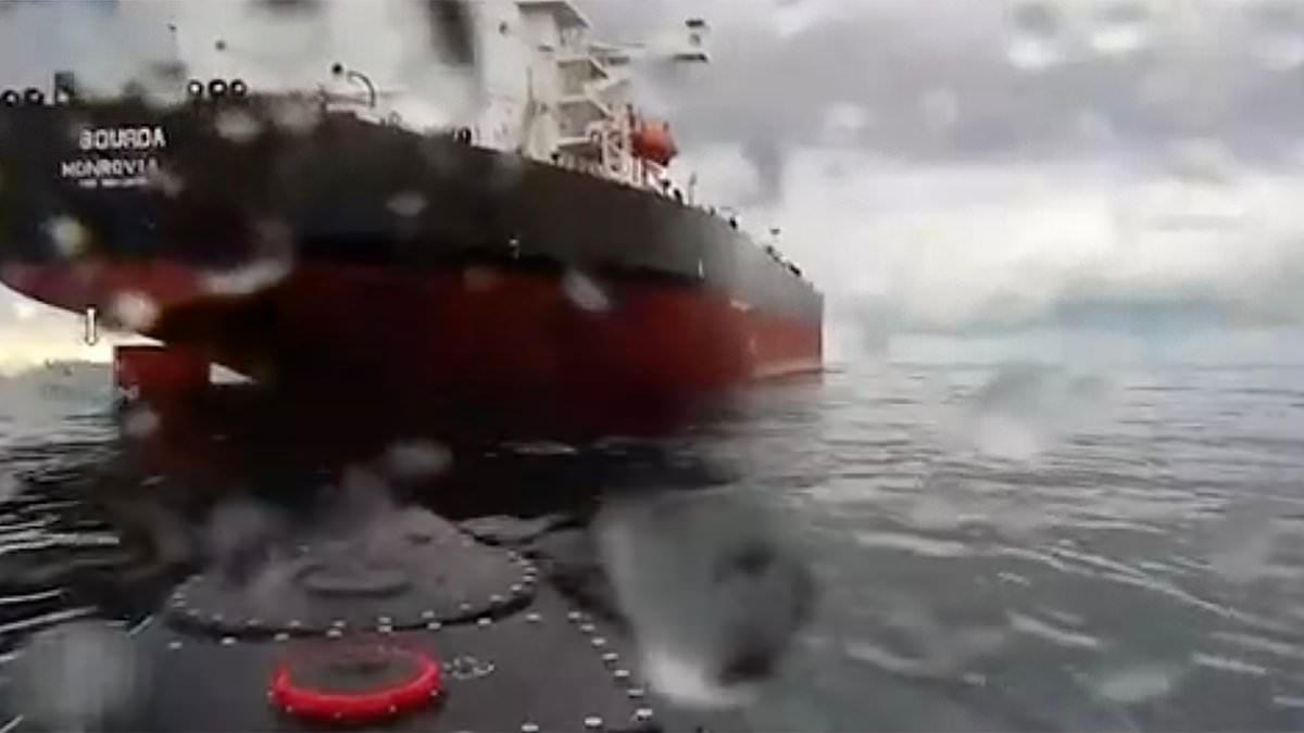 Ukraine sinks cargo ship linked to Putin's state nuclear corporation as Zelensky begs West for more missiles after latest Russian strike on Kyiv kills nine