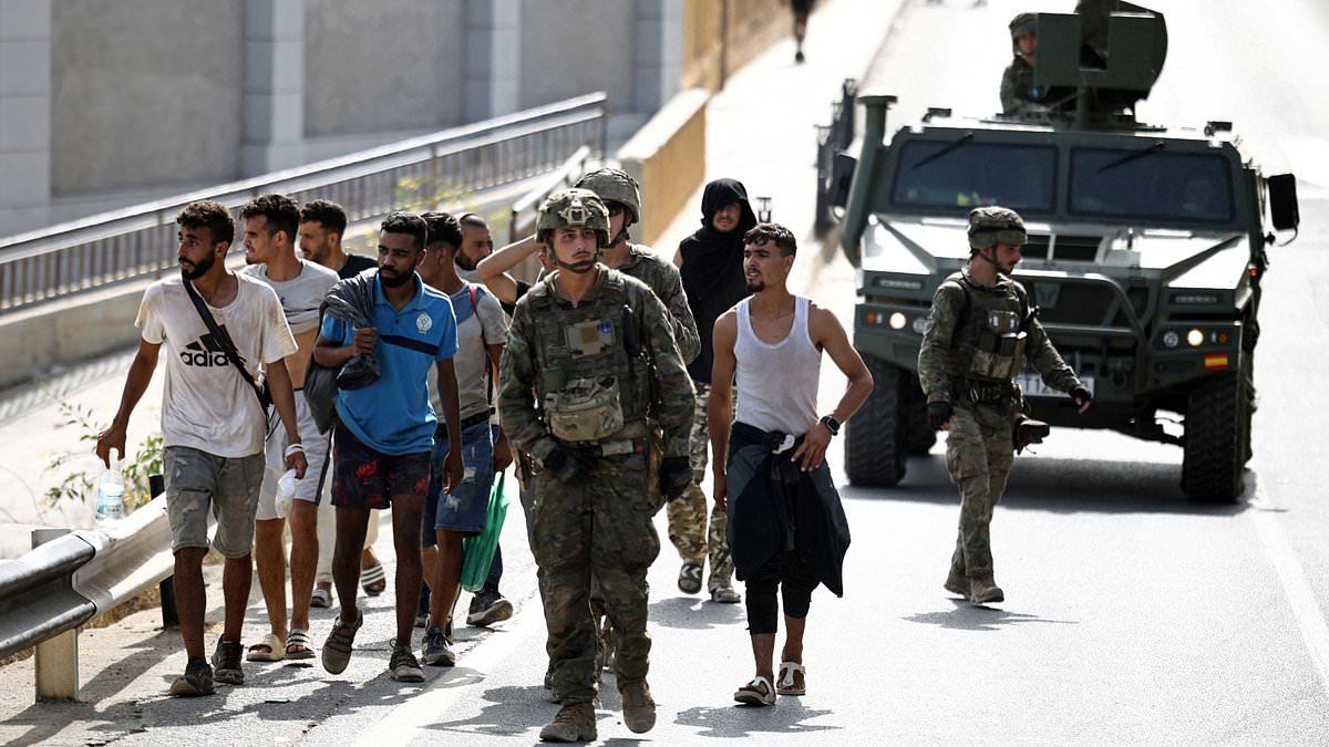 Why has the Left stayed silent on the terrifying scenes in Ceuta? Because they know it's what their borderless 'utopia' really looks like: STEPHEN DAISLEY
