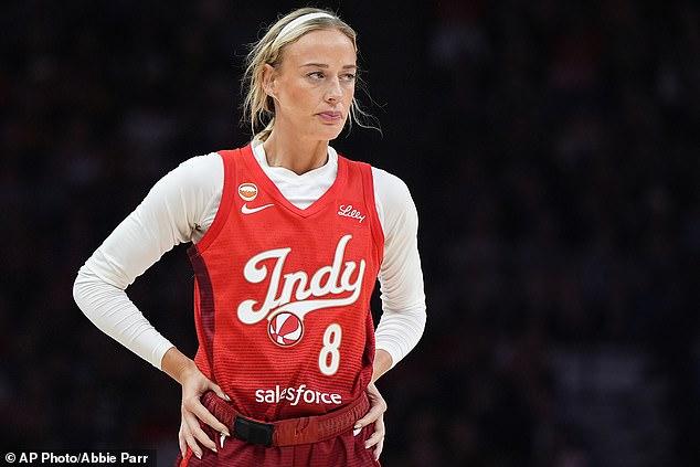 Sophie Cunningham supporters in uproar as Fever star takes elbow to the face only for refs to call foul on HER