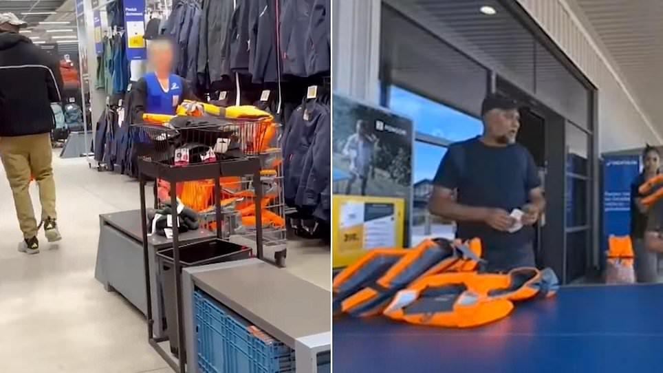 Powering the small boat crisis: The sportswear stores on northern French coast raking in fortune from selling lifejackets to the thousands of migrants headed for UK