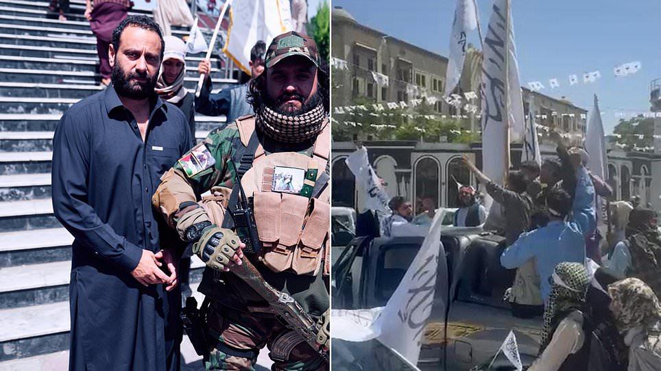 'By the grace of jihad, Allah defeated them': As Afghanistan celebrates 'Freedom Day' five years on from the fall of Kabul, DAVID PATRIKARAKOS takes to the streets where the Taliban brandish (American-made) spoils of war in triumph