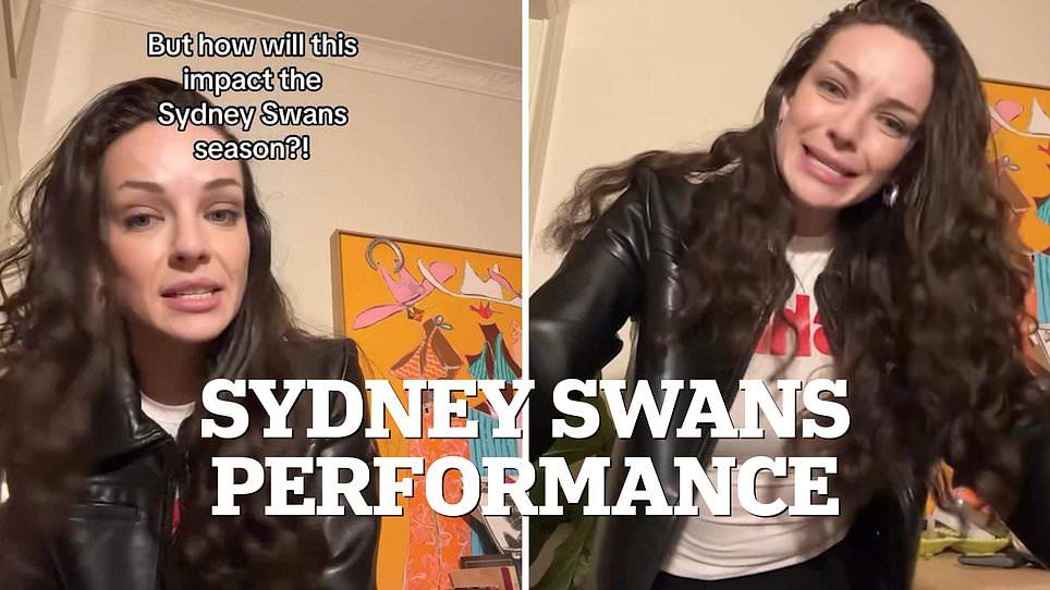 Abbie Chatfield and other influencers rage at fans of the Sydney Swans for complaining about how sexual assault allegations will 'impact the team's season'