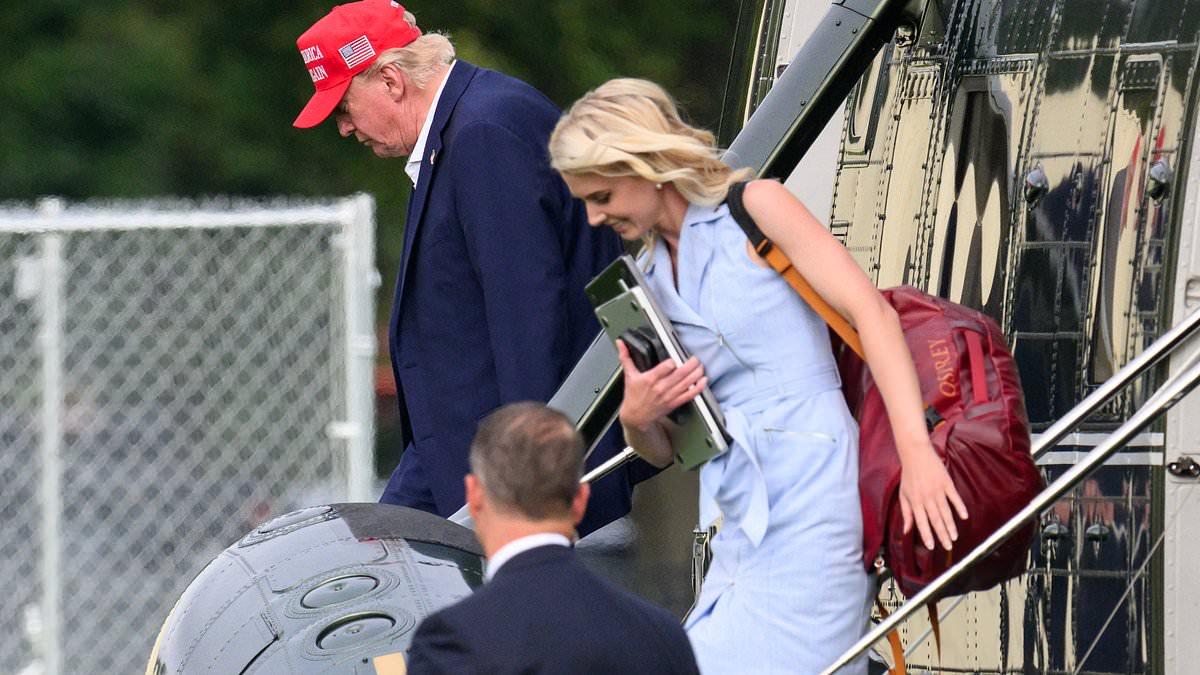 Natalie Harp once 'traveled in a SUV trunk to stay with Trump': New claims spread like wildfire as political brawling breaks out over White House aide