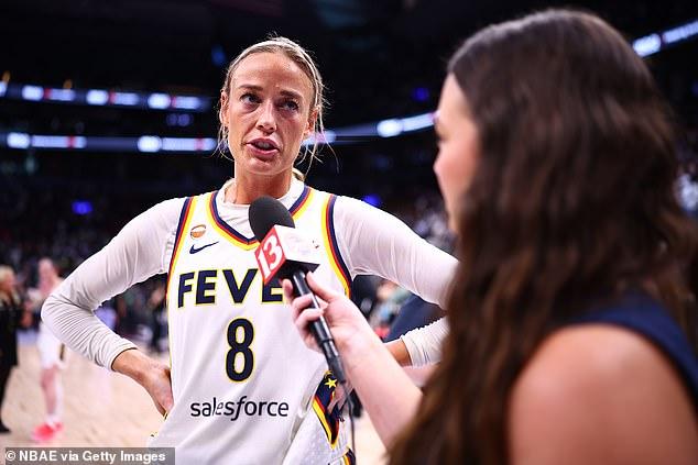 Sophie Cunningham speaks out after being booed AGAIN by fans amid WNBA's ongoing trans athlete debate