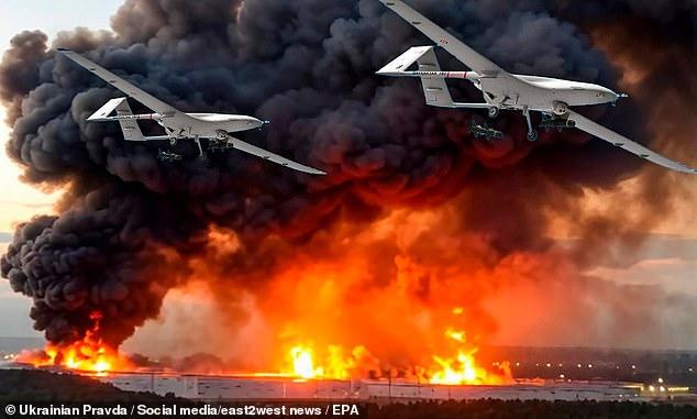 Revealed: Zelensky's drone blitzkrieg on the 'Russian Amazon' is turning shellshocked public against Putin's war
