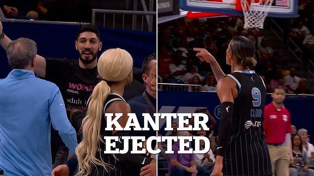 WNBA's Natasha Cloud breaks her silence on furious courtside confrontation with ex-NBA star Enes Kanter Freedom as trans war boils over