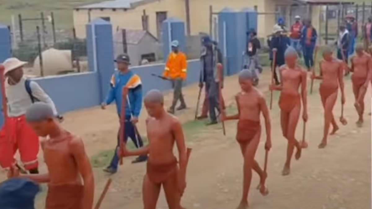 Mass circumcision ceremonies leave 43 boys dead and dozens more mutilated in South Africa