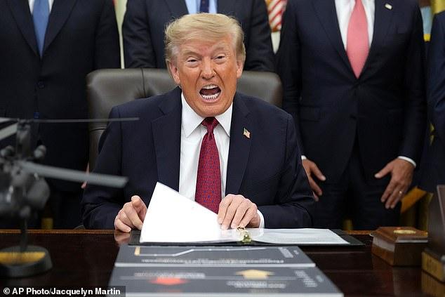 Trump orders huge wave of missile strikes on Iran in major escalation as chilling warning is issued to US citizens