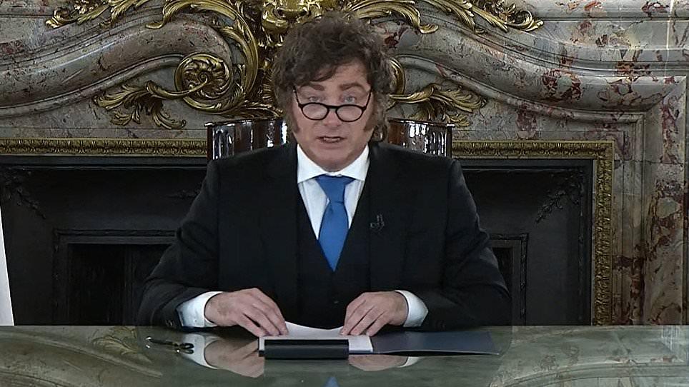 'The Falklands are our future': Javier Milei vows to impose sanctions on off-shore drilling as he restates Argentina's claim to the islands