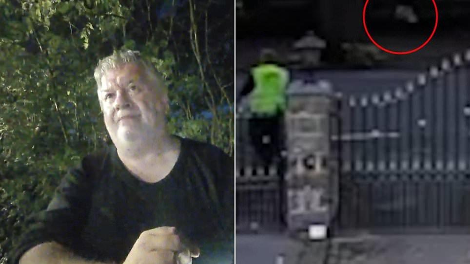Moment convicted murderer kidnaps girl, 15, off the street at knifepoint: Ex-radio DJ sexually assaulted victim in eight-hour hostage ordeal before he was arrested with her in his car