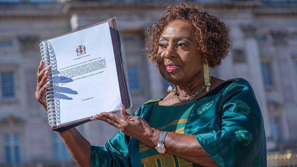 Jamaica steps up campaign for £7.6billion in reparations for slavery - by lobbying the King on London visit