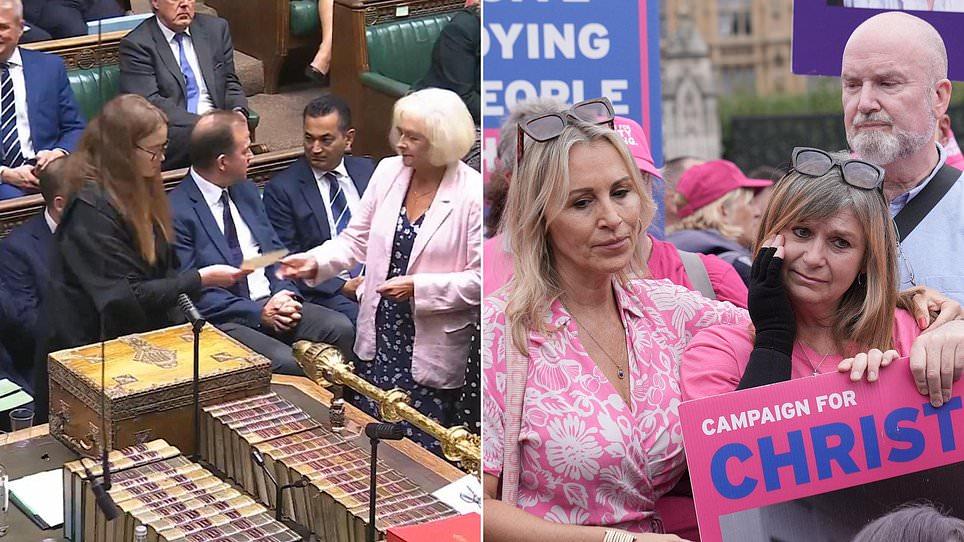 How did YOUR MP vote on the assisted dying bill?
