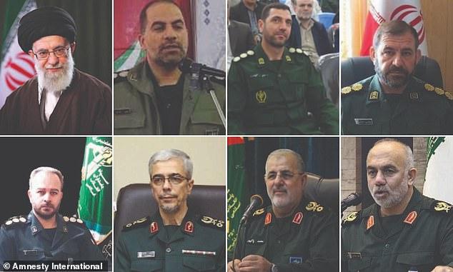 Unmasking Iran's murderous enforcers: Amnesty names 87 officials who oversaw brutal campaign of killing, torture and rape in crackdown on women's rights protest