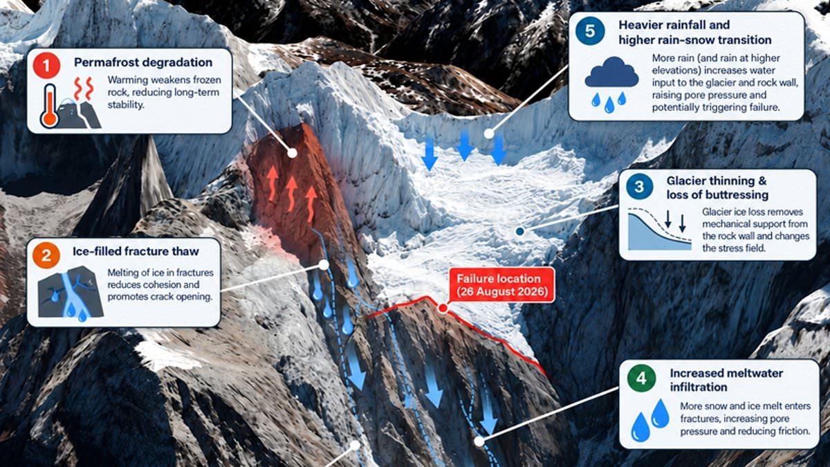 Scientists blame climate change for Nepal's devastating flash floods - and warn similar disasters are 'inevitable' as global temperatures continue to rise